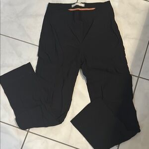 Women's Black Pants Stehmann sz 4 elastic waist